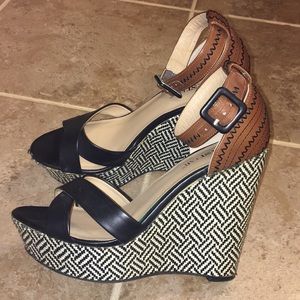 Just Fab wedge sandals 🌸